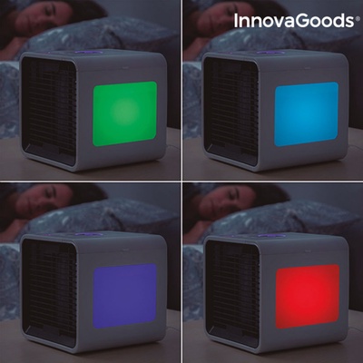 Mini climatizador evaporativo portatil INNOVAGOODS con Led FreezyQ